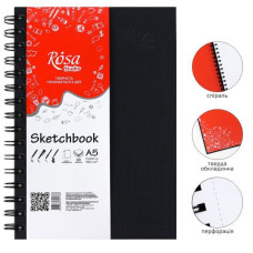 Блокнот ROSA Studio Sketchbook А5 100 г 80 л на спирали